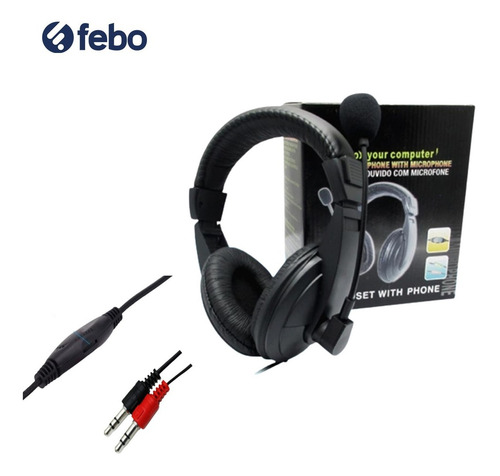 Auriculares Vincha Master Con Micrófono Entrada Jack 3.5mm