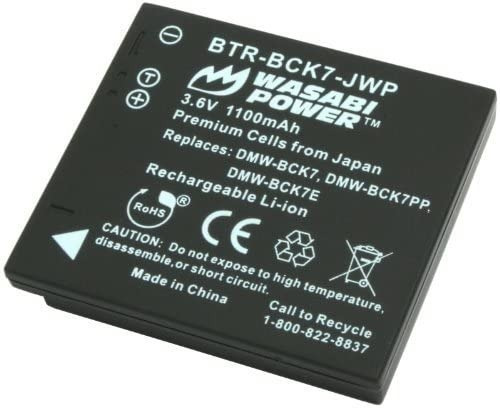 Batería Panasonic Dmw-bck7, Nca-yn101g Y Lumix (btr-bck7-jwp