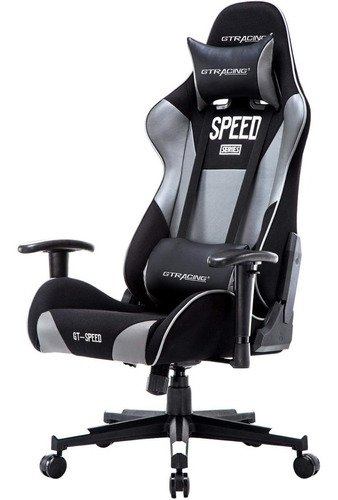 Silla Gamer Gtracing Speed Series Negra Y Gris