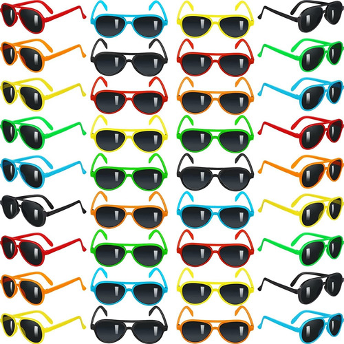 36 Paquetes De Gafas De Sol Para Niños, Regalos De Fie...