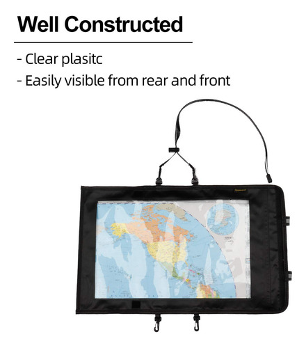 Funda Impermeable Para Mapas Con Ventana Transparente