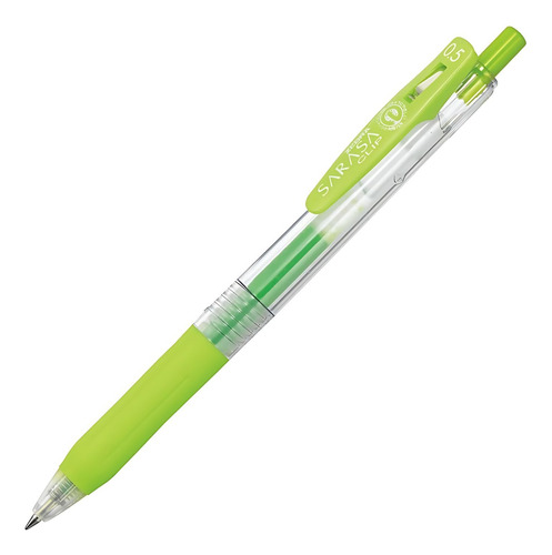 Set De 5 Lápices Tinta Gel Punta 05 Zebra Sarasa Clip