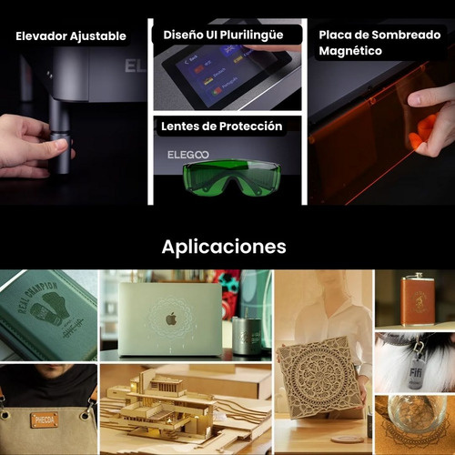 Laser Engraver Phecda 20w Cnc Elegoo | Alta Precisión