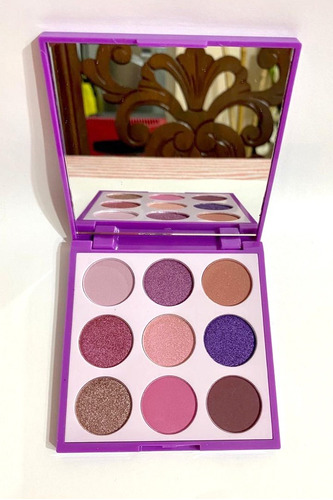 Sombras De Ojos, Paleta Tonos Morados 