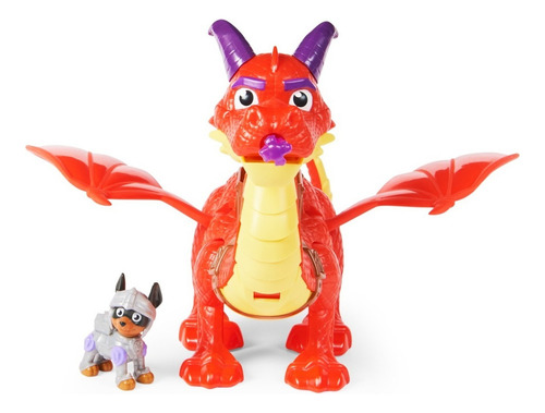 Figura De Acción Claw El Dragón Paw Patrol Sparks The Dragon