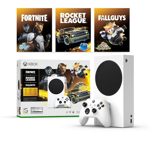 Imagen 1 de 12 de Microsoft Xbox Series S 512GB Gilded Hunter Bundle color blanco