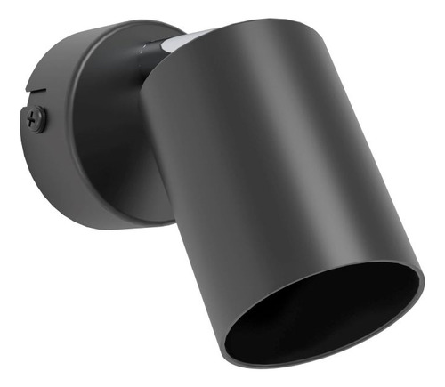 Lampara Foco Reciso Acero Negro Dm60 Gu10 1x5w Ip20 Cod74006