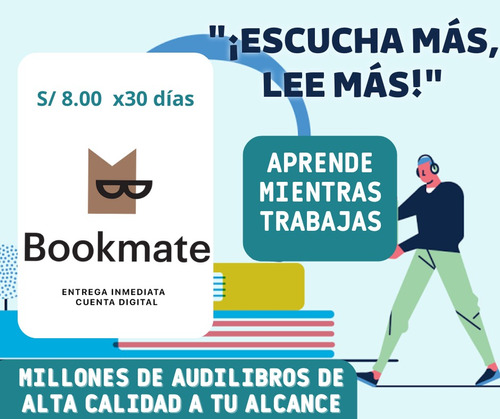 Xpersonal - Bookmate Premium 30 Dias X