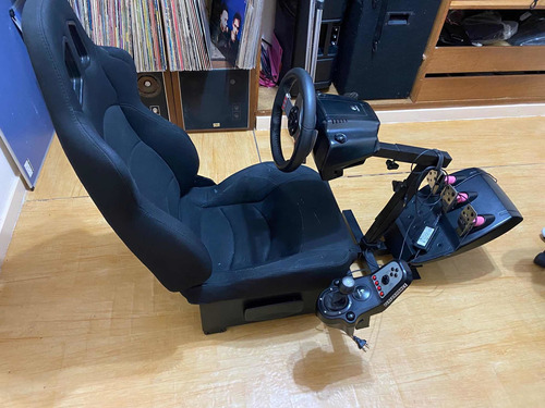 Cockpit Completo + Volante E Câmbio Logitech G27