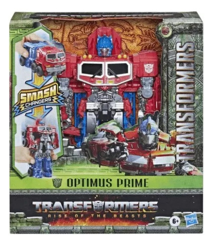 Transformers Rise Of The Beasts Optimus Prime Smash Changers