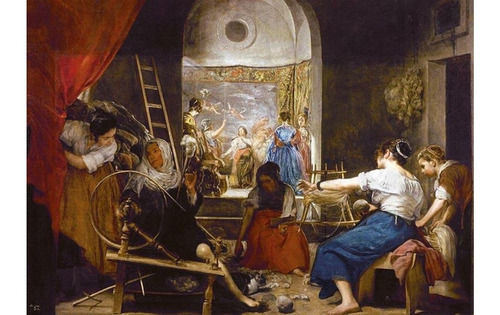 Imagen 3 de 7 de Puzzle Rompecabeza Educa Las Hilanderas Velazquez 8000 Pieza