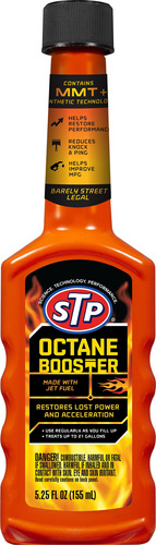 Aditivo Gasolina Elevador De Octanaje Stp Octane Booster Usa