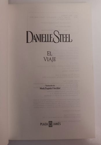 El Viaje - Danielle Steel. Usado Villa Luro (Usado)