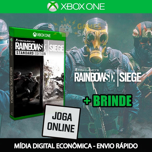 Rainbow Six Siege - Xbox One - Mídia Digital + Brinde