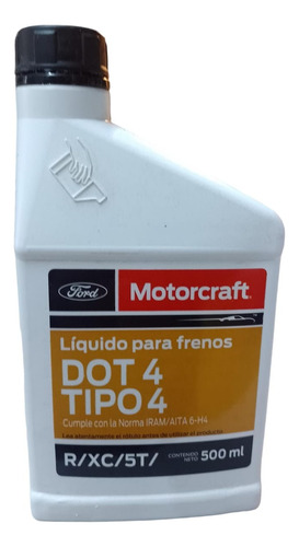 Liquido Para Frenos Dot 4 Motorcraft 500ml
