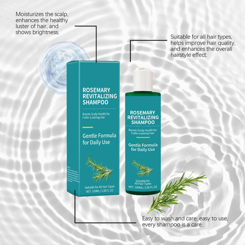 Shampoo Tem Um Cheiro Agradável. 100ml, Suave, Não Irritante