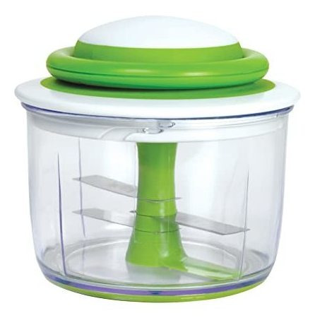Imagen 1 de 8 de Picadora De Alimentos Manual Chef'n Veggichop (rúcula), 5.5