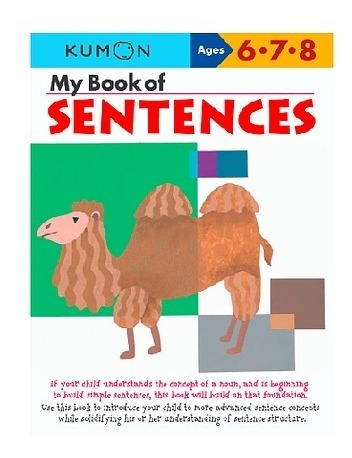 Libro Kumon:  My Book Of Sentences