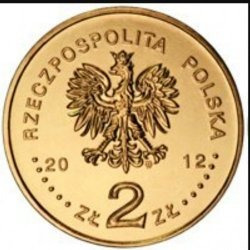 Moeda Da Eurocopa 2012 - 2 Zlote Polônia (Usado)