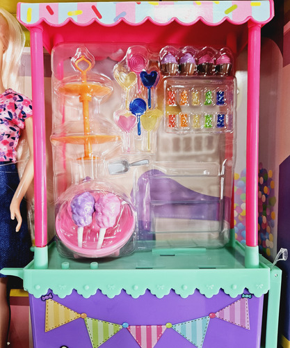 Britany Muñeca 30cm Carrito De Dulces Juguete (Usado)