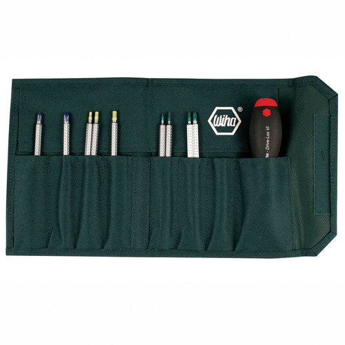 Wiha 28199 Drive-loc Vi Interchangeable Blade Set In Dura...