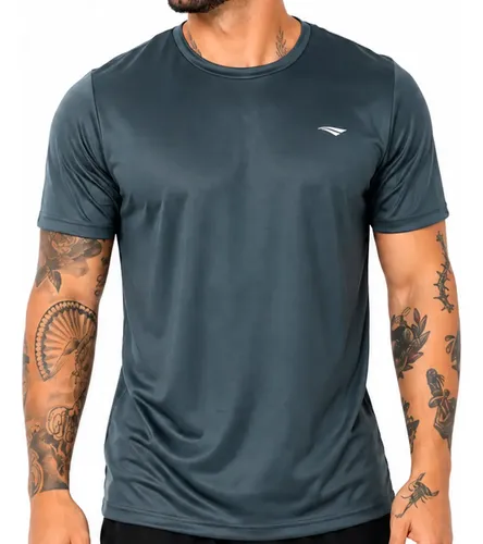 Camiseta Masculina Penalty Treino X Academia Original Cinza-escuro G