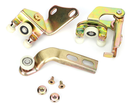 Kit Completo De Guía De Rodillos Para Puertas Corredizas 2d1