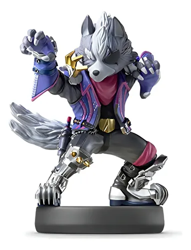 Amiibo Wolf Star Fox Smb Nintendo | MercadoLivre Amiibo Wolf Star Fox Smb Nintendo | MercadoLivre