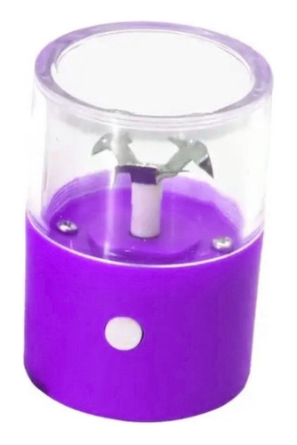 Grinder Automatico Moledor Eléctrico Recargable Blunt Rolla Violeta