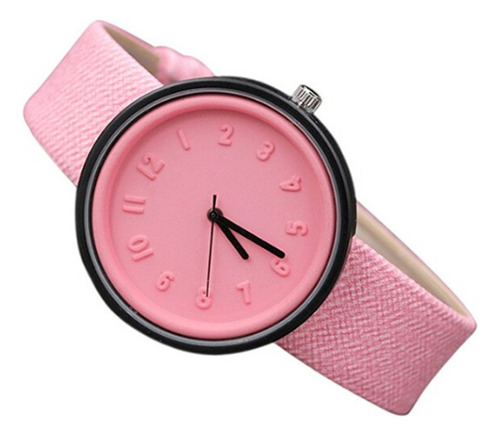 Reloj Pulsera De Jeans Números Relieve Oferta !!!