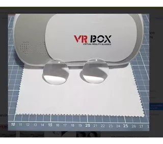 Lentes Vidro Óptico P/ Troca Óculos Realidade Virtual Vr Box