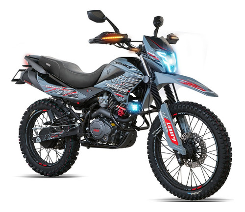 Motocicleta Veloci Revenge Dynamik Tech 200cc Gris 2024