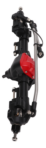 Eje De Portal Delantero Negro Número 12 Para Coche Axial Cnc
