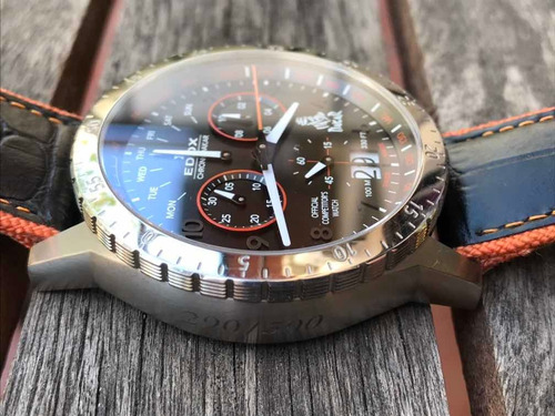 Reloj Edox Dakar - Ed. Limitada - Numerado - Crono - Full !!