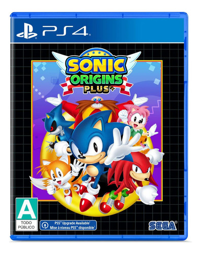 Sonic Origins Plus Edición Estándar Sega Para Ps4 Físico