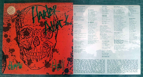 Harter Attack - Lp 1989 Nuclear Assault Thrash Metal G123
