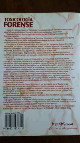 Imagen 2 de 10 de Toxicología Forense - Locáni, Ramirez, Santos, Silva
