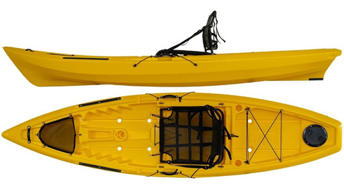 Kayak Hidro2eko Tuna Pro Amarillo - Kayaks Feelfree