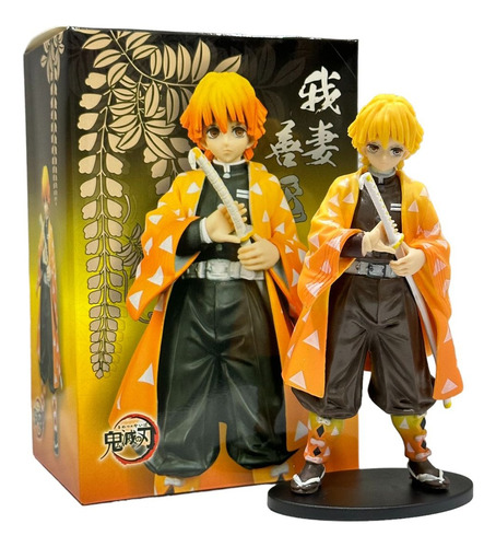 Figuras Demon Slayer Zenitsu Tomioka Inosuke En Caja Anime