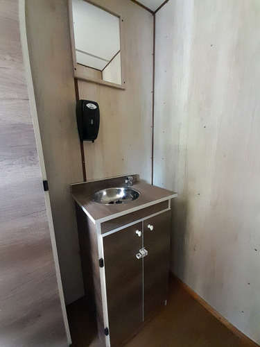 Casilla Rural 7mt, 4 Camas, Agua Caliente. Línea Premium