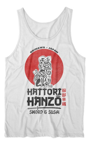 Musculosa Hattori Hanzo Japon Diseño Exclusivo