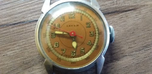 Antigo Relógio De Pulso Lever Swiss (Usado)
