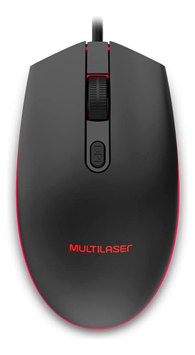 Mouse Gamer Usb Mo298 2400 Dpi - Multi Color Negro