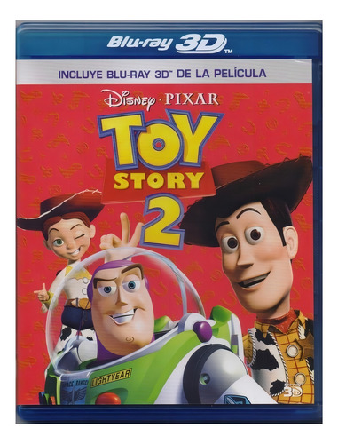 Toy Story 2 Dos Disney Pixar Pelicula Blu-ray 3d
