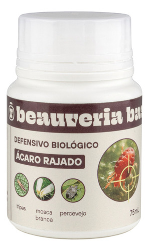 Beauveria Bassiana 75ml - Ácaro, Mosca Branca, Cochonilha