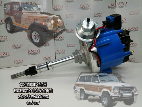 Distribuidor De Jeep Motor 242-258