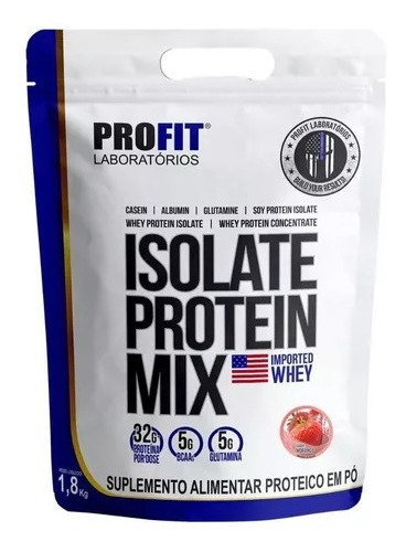 Whey Isolate Protein Mix Proteínas  En Sachet De 1.8kg