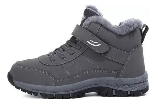 Botas De Nieve Cálidas De Forro Polar Impermeables Hombre