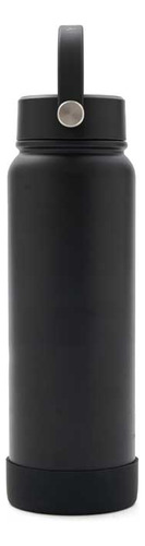 Botella Deportiva Termica Acero Inoxidable Hydra Go 1200ml Color Negro