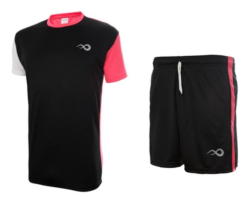 Remera Tenis Padel Hombre Short Futbol Entrenamiento Running